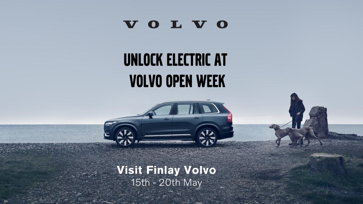 Unlock Electric at Finlay Volvo Open Week 2023: Experience the Future of Sustainable Driving