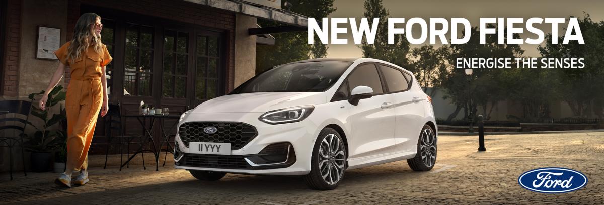 TAKE ON YOUR DAY WITH THE NEW FORD FIESTA.