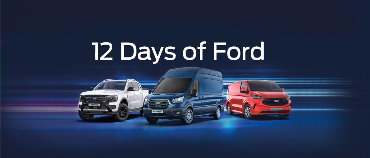 Rev Up Your Savings: 12 Days of Ford Commercial Deals in Naas, Co Kildare