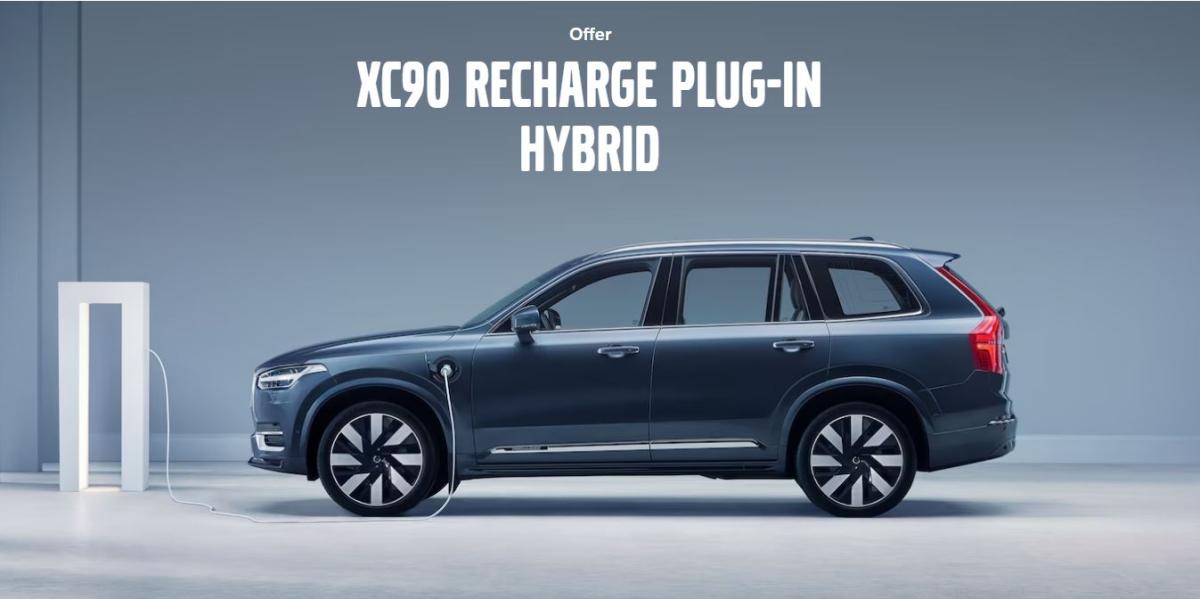 Volvo XC90 is available with PCP finance starting from 4.95%*