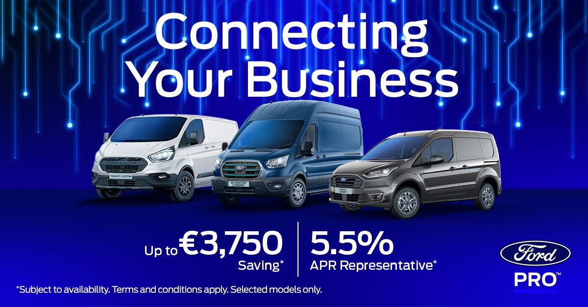 Experience the Power of Ford Pro™ Connectivity and Exclusive Financing Offers at Finlay Motor Group,