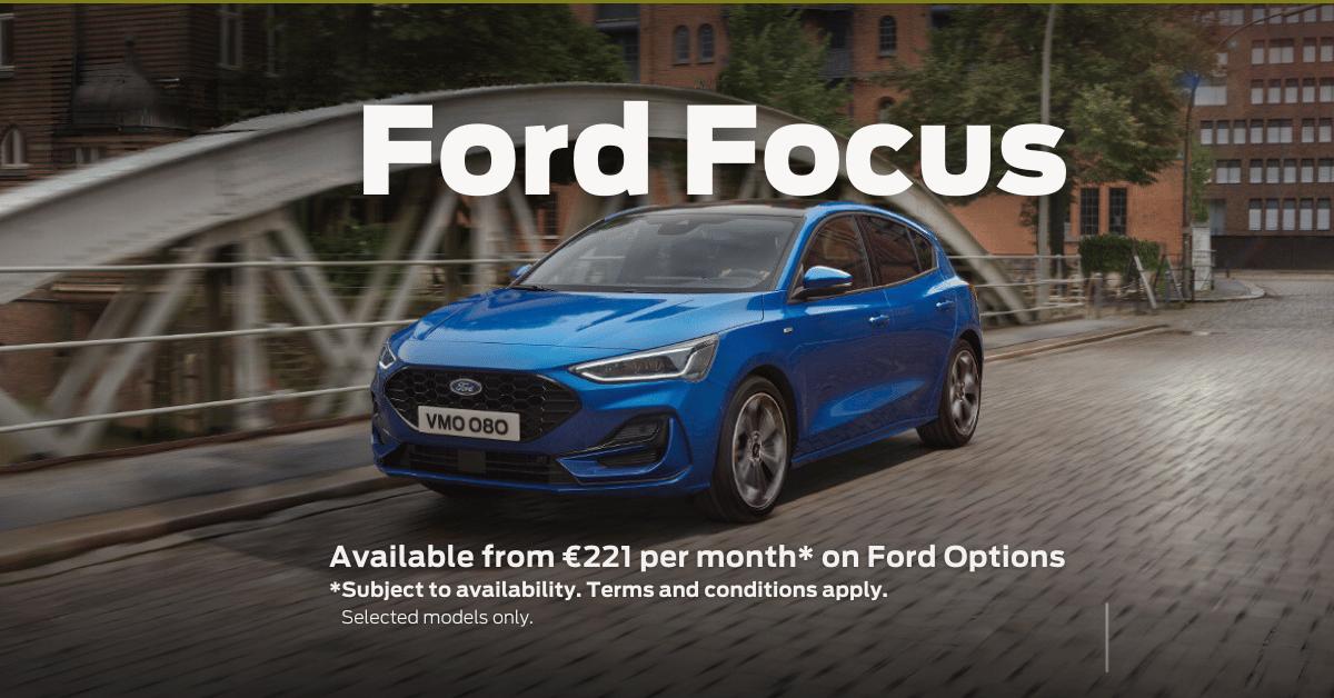 Discover the New Ford Focus at Finlay Motor Group
