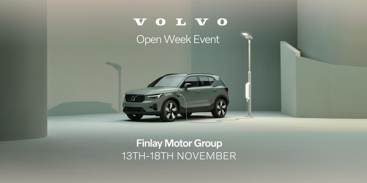 Finlay Volvo's Exclusive Open Week Event: 13th-18th November