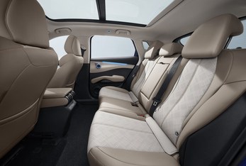 Generous rear-passenger space