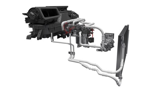 High-efficiency heat-pump system as standard